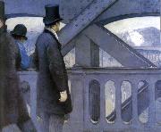 Gustave Caillebotte Bridge oil on canvas